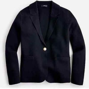 Free shipping! NWT XXS JCrew Camille shrunken sweater-blazer AW687